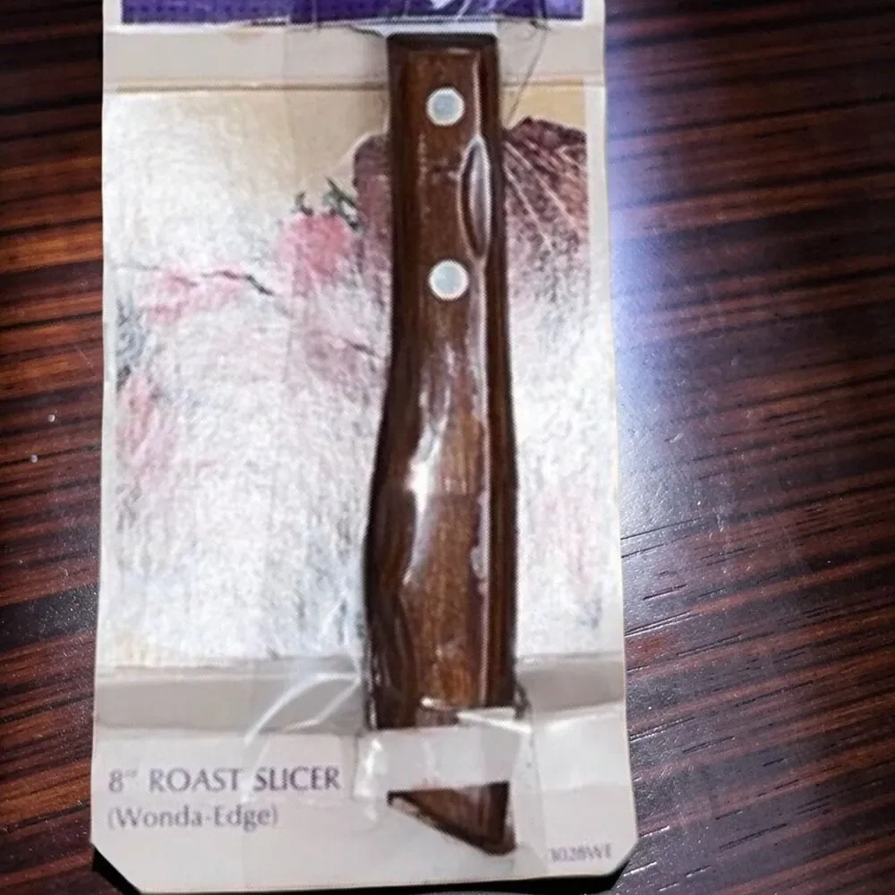 NEW Vintage Imperial Diamond Edge 8” Roast Slicer Knife  Wonda-Edge